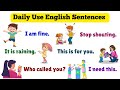 Easy English Sentences for Kids | Daily English Speaking Practice | Learn English #englishpractice
