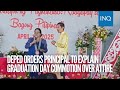 DepEd orders principal to explain graduation day commotion over attire