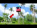 Coconut Tree House Making | ഒറ്റ തെങ്ങിൽ ഏറുമാടം ഉണ്ടാക്കിയപ്പോൾ | M4 Tech |
