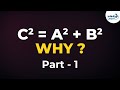 How do we Derive the Pythagoras Theorem? Part 1 | Don't Memorise