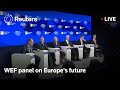 LIVE: WEF panel on Europe's future with Belgian PM De Wever, Croatia's Plenkovic