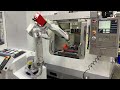 VID-21 CNC Automation | Haas VF-2SS automated by RoboJob-USA's Mill-Assist Essential | Aluminum Bar