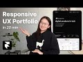 How to build a UX design portfolio website with Framer (step by step tutorial)