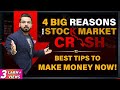 Share Market Crash Reasons | Nifty 50 \u0026 Sensex Crash | Why Stock Market Fall Down?