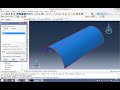 FE Modelling of A Cylinderical Laminated Composite Shell