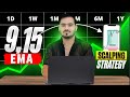 Scalping Strategy || 9 and 15 EMA strategy || The Trade Room || ENGLISH SUBTITLE || #banknifty