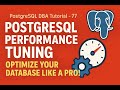 PostgreSQL Performance Tuning | Optimize Your Database Like a Pro! #postgresql #postgres #tuning