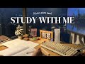 1 hour study with me ೀ✨🌅.𖥔 ݁ ˖༄| piano bgm | no breaks