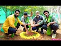 RRR Movie Team Participating In Green India Challenge | Ram Charan | NTR | Rajamouli | Daily Culture