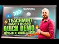 Teachmint Smart Board Quick Demo ⚡️ Must-See Features \u0026 Setup 🔥