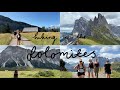 we *accidentally* hiked 30km in the Dolomites (no car, day trip details)