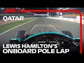 Lewis Hamilton's Onboard Pole Lap | 2021 Qatar Grand Prix | Pirelli