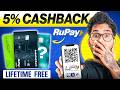 4 BEST Lifetime Free RUPAY Cashback Credit Cards for UPI Payments in 2025