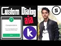 How to use Custom dialog in Kodular app | Custom notification popup |