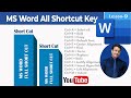 MS Word Shortcuts in Urdu/Hindi