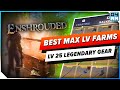 The 6 BEST ENDGAME LEGENDARY Weapon \u0026 Armor Farm Locations in Enshrouded!