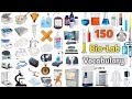 Bio-Lab Vocabulary ll 150 Biological Laboratory Equipments or Items names In English With Pictures