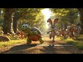 The Hare and The Tortoise | Bedtime Story by Kids Hut | English Moral Stories for Kids