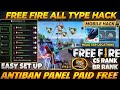 Antiban FF Panel🔥Free Fire Injector🔥Ob52 Free Fire Hack😈FF panel Hack Mobile|FF Hack|FF Injector