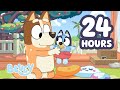 🔴LIVE: Bluey's Best Family Moments 💕 💙 | 24 HOURS | Best Wholesome Bluey Episodes | Bluey
