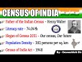 Census of India | Facts Of Census 2011 | Census 2011 | भारत की जनगणना 2011 | Census GK | Dewashish