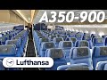 Lufthansa Airbus A350-900 Economy Class | Montréal to Munich | Full Flight Review