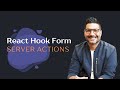 Using React Hook Form, Zod Validation and Server Actions in NextJs