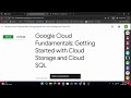 Google Cloud Fundamentals: Getting Started with Cloud Storage and Cloud SQL| Arcade 2024#goolgecloud