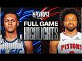 #8 MAGIC at #1 PISTONS | FULL GAME 1 HIGHLIGHTS | April 19, 2026