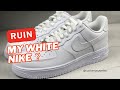 From Sketch to Sneaker: Watch This White Nike Transformation!  #custom #transformation #paint