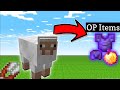 Minecraft But Shearing Sheep Drop OP Item