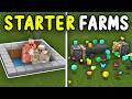 TOP 5 STARTER FARMS in 2026! Minecraft Bedrock 1.21/26.1+!