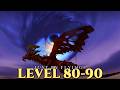 Level 80-90 - By Using Weird Flying Exploit?