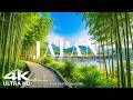 Japan 4K Video Ultra HD | Mountains, Cherry Blossoms \u0026 Lakes | Piano Music
