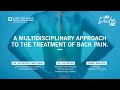 A multidisciplinary approach to the treatment of back pain