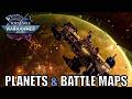 TOTAL WAR WARHAMMER 40k - Planets and Battle Maps