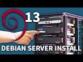 How To Install Debian 13 On A Server