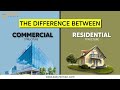 Difference between commercial and residential structures? #construction #commercial #residential
