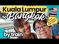 KUALA LUMPUR to BANGKOK by Train (ETS + 2nd Class Sleeper Coach Non-A/C) via Padang Besar and HatYai