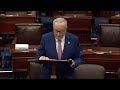 I am speaking live from the floor of the U.S. Senate, 1.12.26