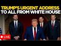Donald Trump LIVE: Trump's Stunning Announcement | Trump Latest News LIVE | US News | White House