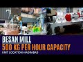 Besan Mill 500kg per hour Capacity by Gelong Industries Ph+918800341233