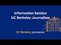 UC Berkeley Journalism admissions