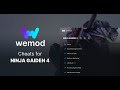 WEMOD Trainer Cheats For Ninja Gaiden 4 #godmode #onehitkill #gamepass