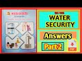 #Watersecurity book answers std - 10th Maharashtra board|| Part - 2  || with Pdf