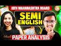 Class 10 English Board Exam 2026 | Paper Analysis \u0026 Strategy For Semi English Students |Bhumika Mam
