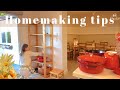 TIDY UP, COOK, HOME ORGANIZATION, HOMEMAKING TIPS