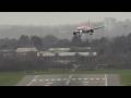 40 mph Crosswind Live Birmingham Airport ( BHX ) ✈️ 12.03.26