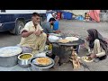 60 Rs/- 😱 PAKISTANI Breakfast STREET Food | SAAG | Aloo PARATHA| Dhaba Food |STREET Food of PAKISTAN