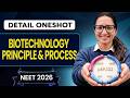 Biotechnology : Principles And  Processes Oneshot for NEET | Yoddha 2026 | Ritu Ma'am